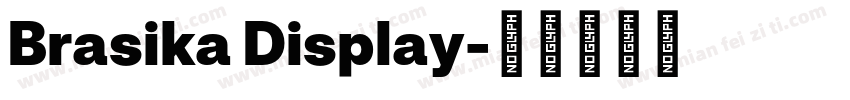Brasika Display字体转换